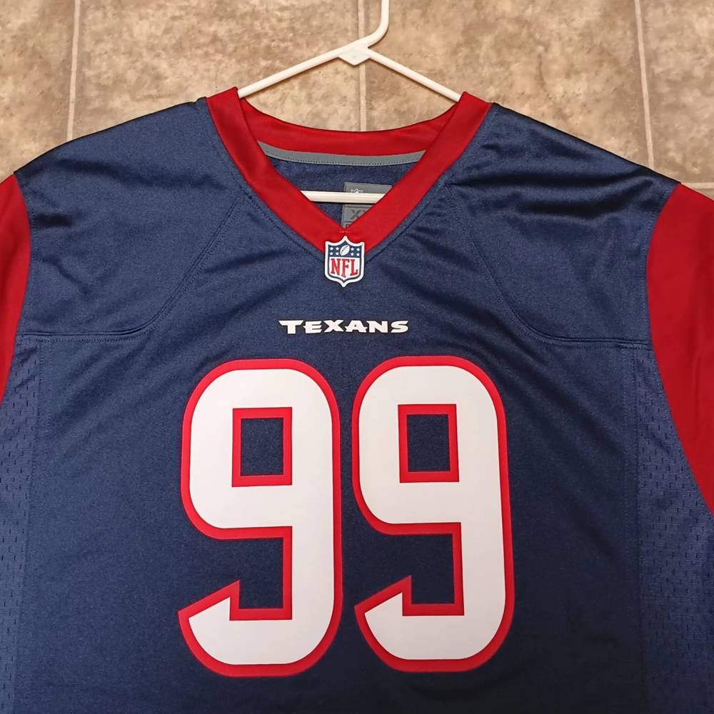 Nike Texans Jersey Watt 99 Like New - Picture 2 of 5